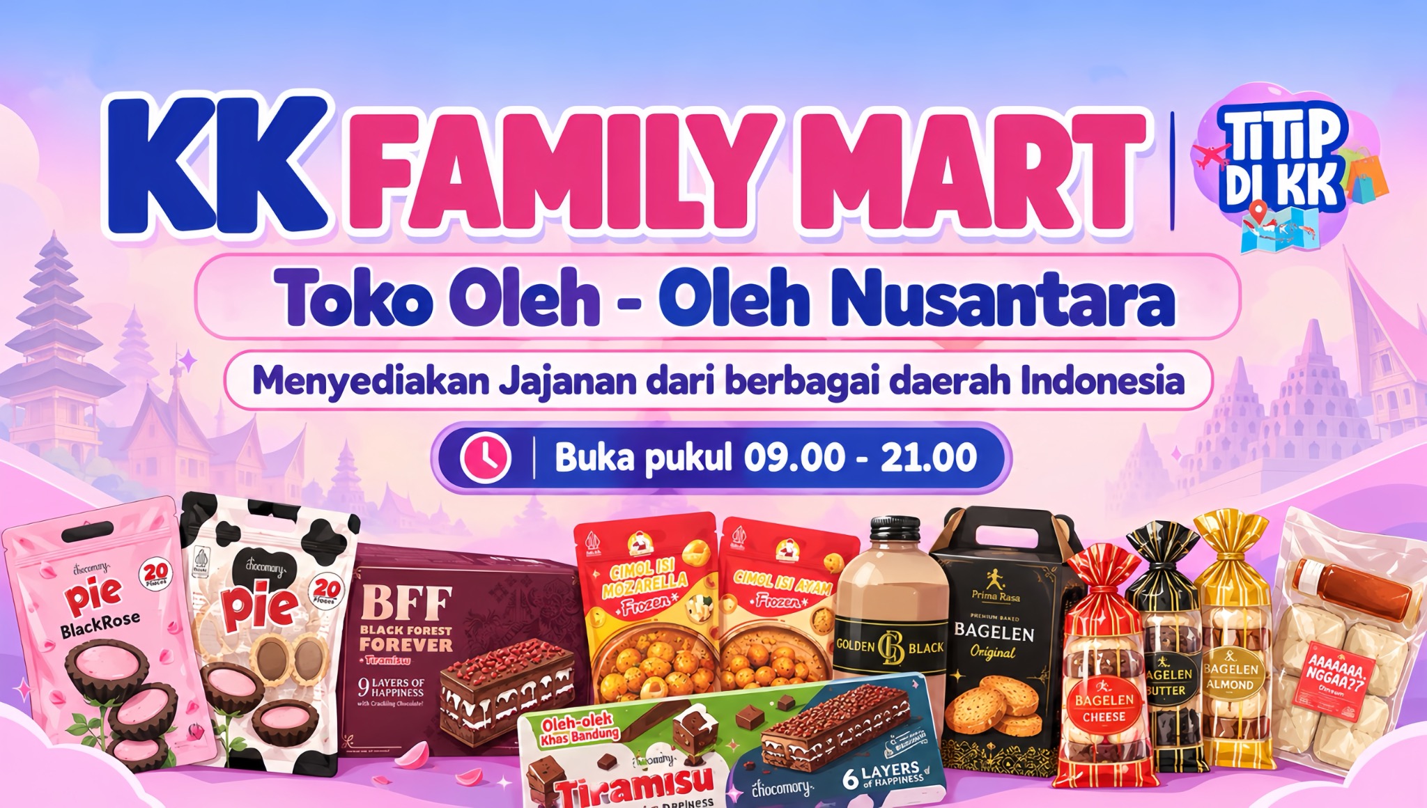 KK Family Mart Batam promotional artwork